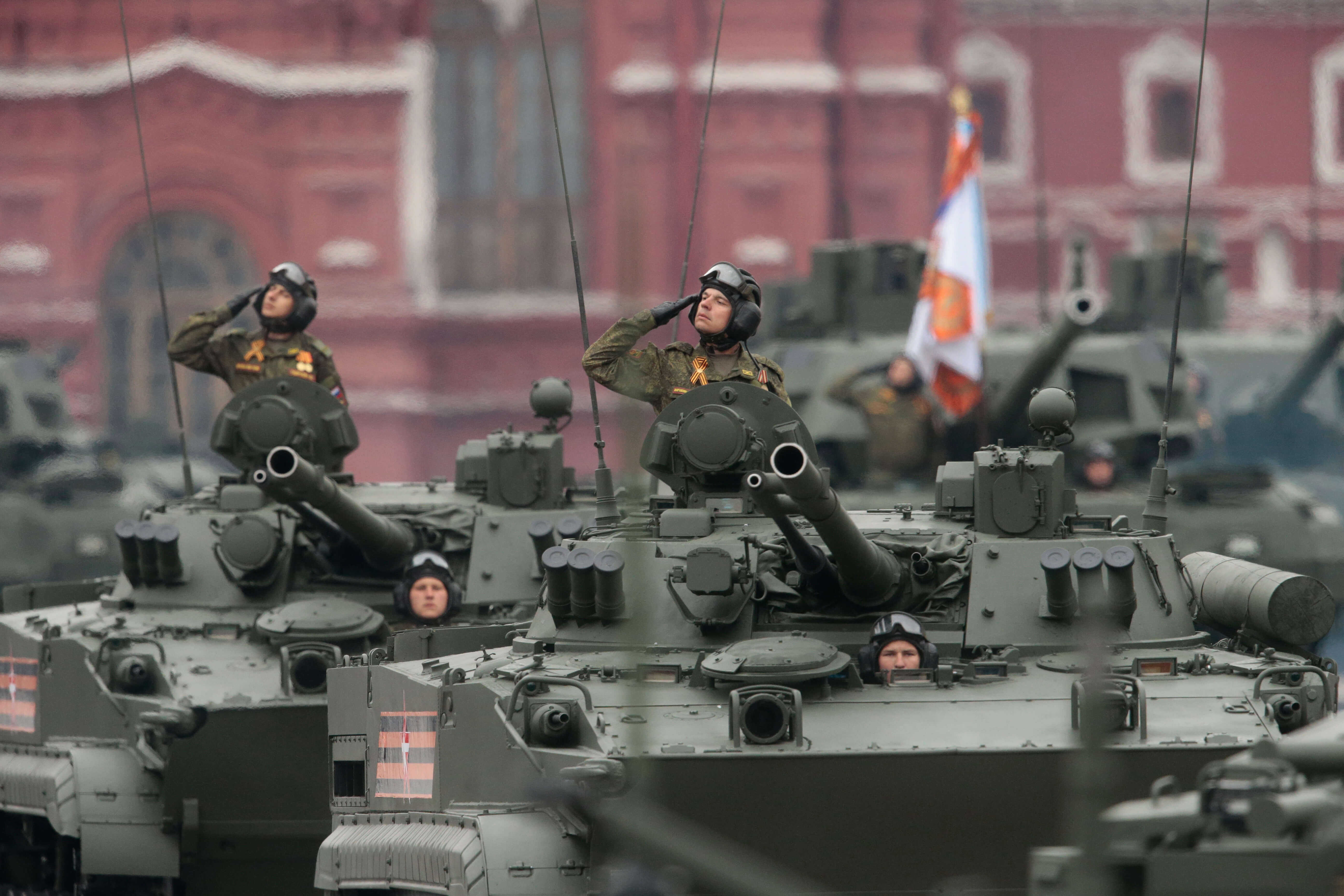 Russia celebrates Nazi Germany’s defeat on Victory Day, May 9, 2017. (Photo: AP)